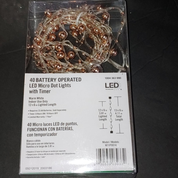 Home Accents 40 Micro Dot Lights - Picture 9 of 9